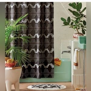 Opalhouse jungalow day in day out aztec tribal shower curtain